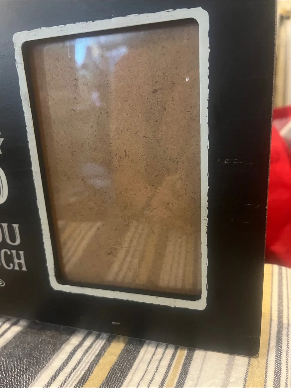 You’ll Always Be My Friend Picture Frame Plaque - Black Heavy Wooden 164